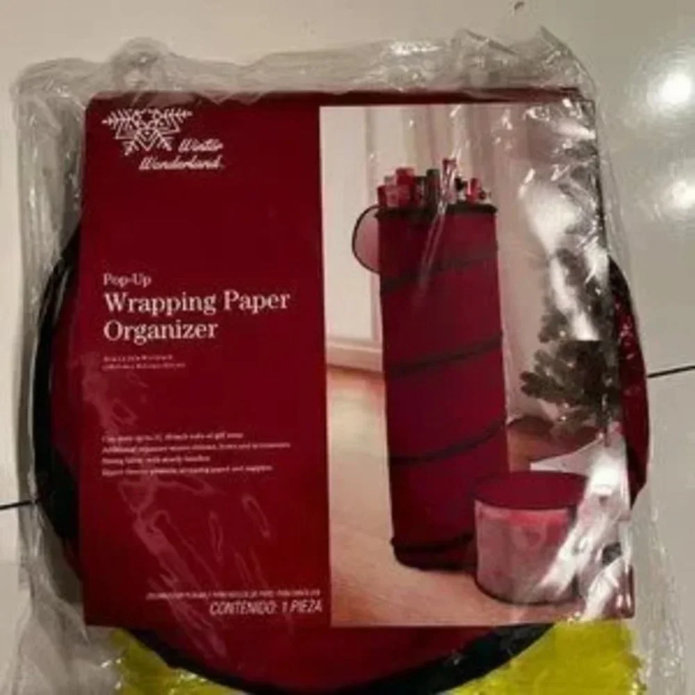 Wrapping Paper Organizer (Pop- Up) / TWO / Holds‎ 12 40-inch rolls (new) (p/s)
